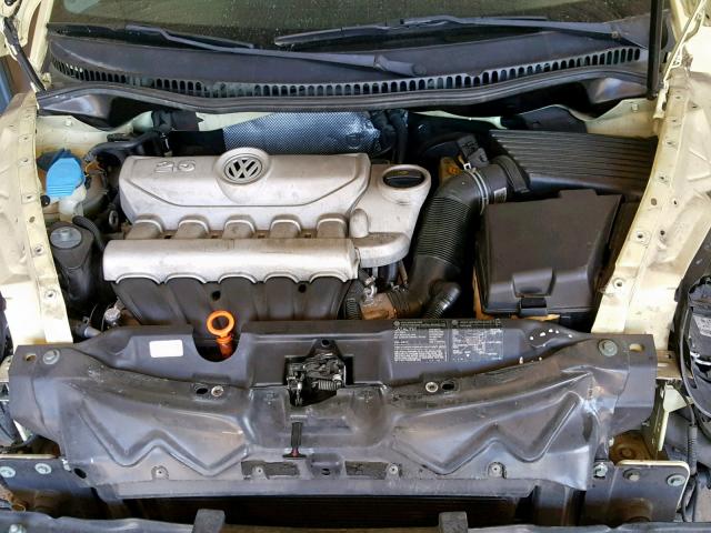 3VWRF31Y16M311452 - 2006 VOLKSWAGEN NEW BEETLE Sarı foto 7