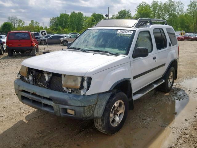 5N1ED28T31C586581 - 2001 NISSAN XTERRA XE WHITE photo 2