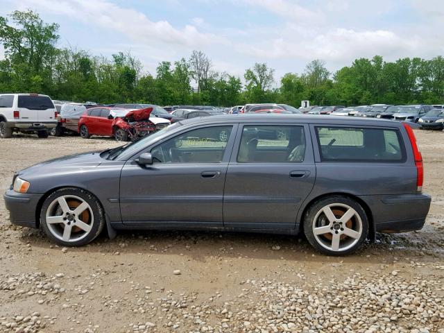 YV1SJ52Y942398982 - 2004 VOLVO V70 R GRAY photo 10