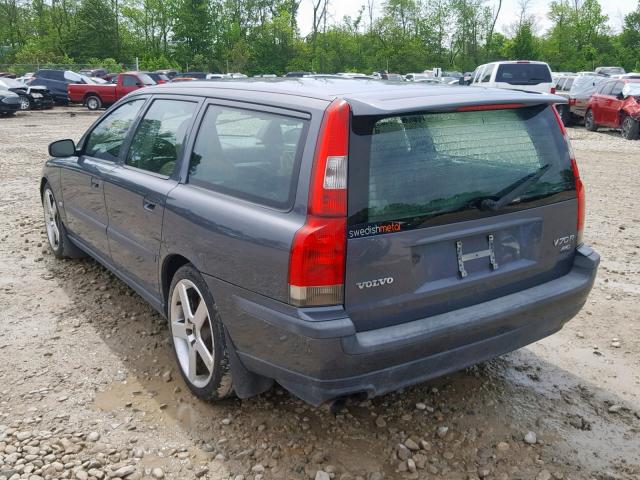 YV1SJ52Y942398982 - 2004 VOLVO V70 R GRAY photo 3