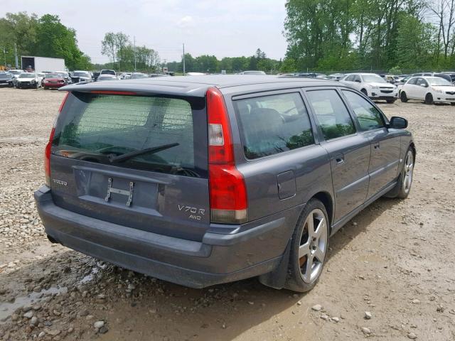 YV1SJ52Y942398982 - 2004 VOLVO V70 R GRAY photo 4