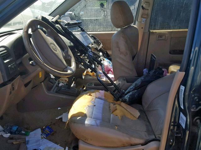 4S6CK58W6Y4419670 - 2000 HONDA PASSPORT E 绿色 照片 5