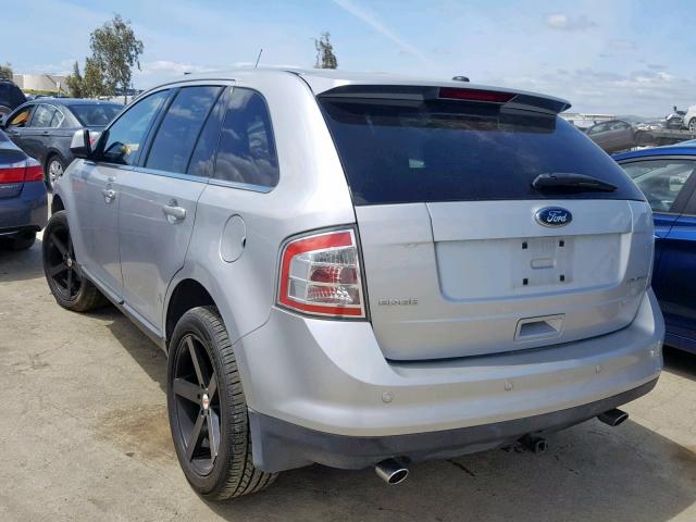 2FMDK39C89BA44216 - 2009 FORD EDGE LIMIT SILVER photo 3