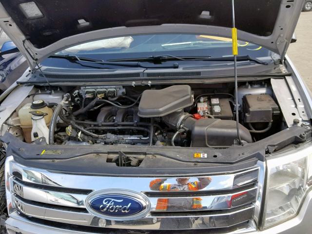 2FMDK39C89BA44216 - 2009 FORD EDGE LIMIT SILVER photo 7