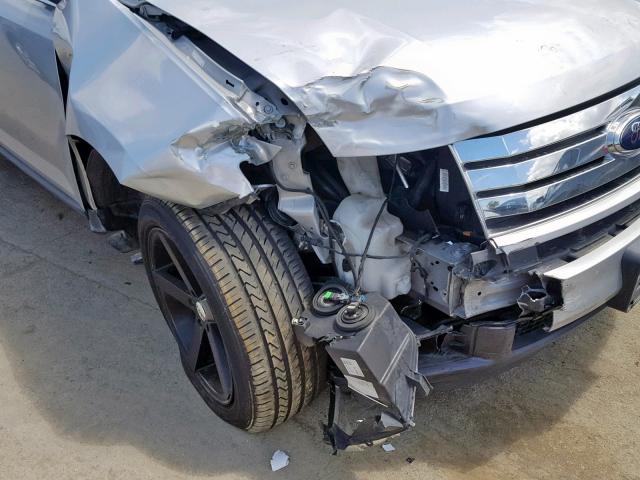 2FMDK39C89BA44216 - 2009 FORD EDGE LIMIT SILVER photo 9