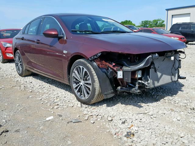 W04GP6SX4J1098138 - 2018 BUICK REGAL ESSE MAROON photo 1