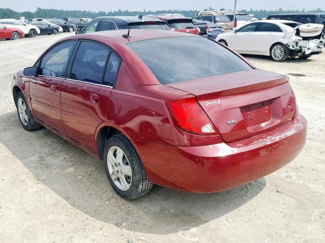 1G8AJ55F56Z151328 - 2006 SATURN ION LEVEL RED photo 3