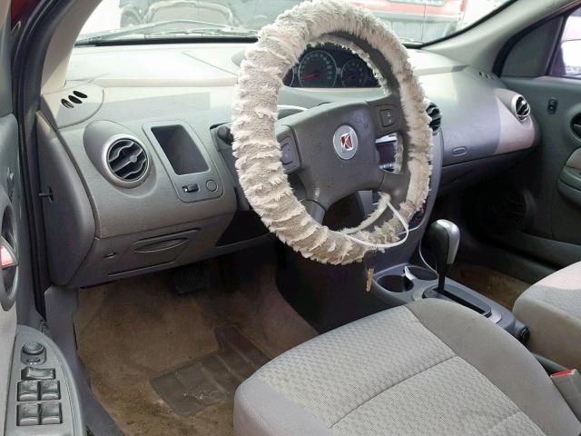 1G8AJ55F56Z151328 - 2006 SATURN ION LEVEL RED photo 9