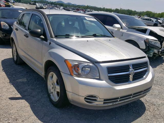 1B3HB48B38D524386 - 2008 DODGE CALIBER SX SILVER photo 1