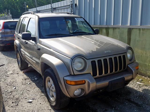 1J8GL58K44W234789 - 2004 JEEP LIBERTY LI GOLD photo 1