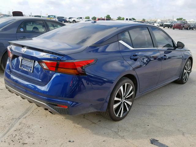 1N4BL4CV0KN311244 - 2019 NISSAN ALTIMA SR BLUE photo 4