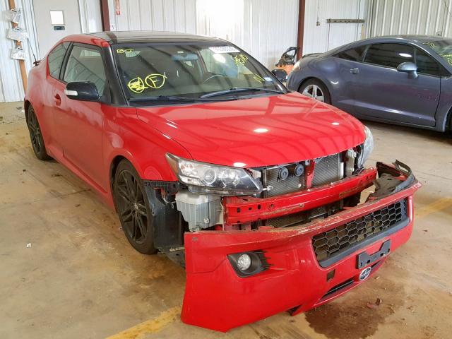 JTKJF5C75D3049510 - 2013 TOYOTA SCION TC წითელი ფოტო 1