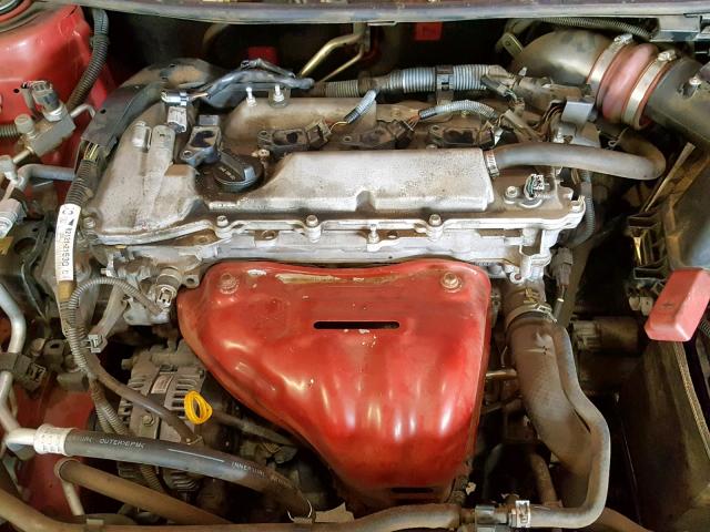 JTKJF5C75D3049510 - 2013 TOYOTA SCION TC წითელი ფოტო 7