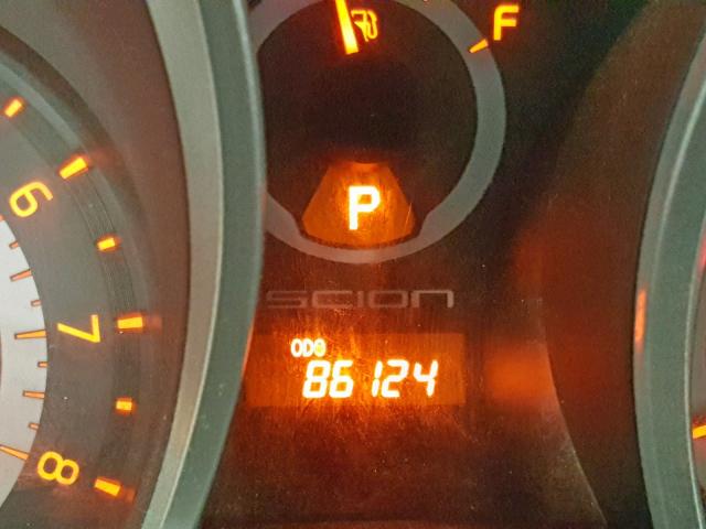 JTKJF5C75D3049510 - 2013 TOYOTA SCION TC წითელი ფოტო 8