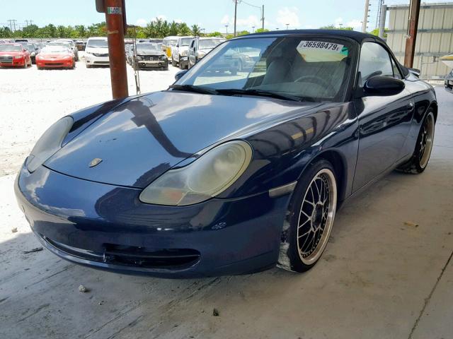 WP0CA2999XS653822 - 1999 PORSCHE 911 CARRER BLUE photo 2