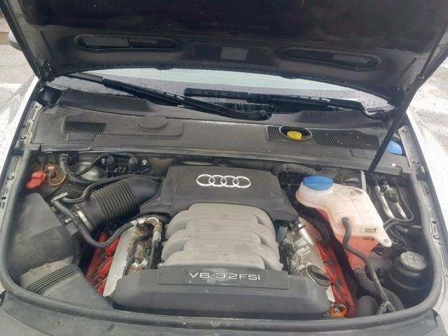 WAUKH74F76N105281 - 2006 AUDI A6 AVANT Q GRAY photo 7