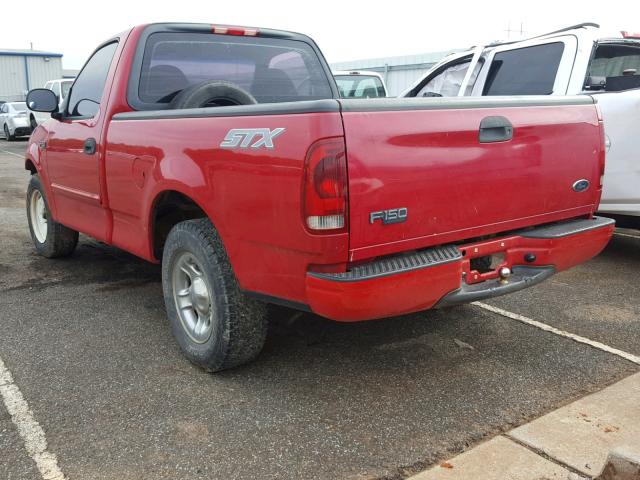 2FTRF17234CA05582 - 2004 FORD F-150 HERI RED photo 3