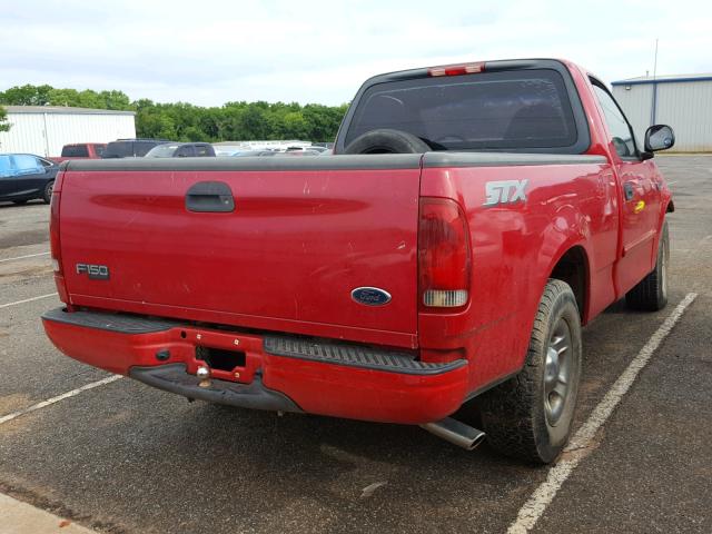 2FTRF17234CA05582 - 2004 FORD F-150 HERI RED photo 4