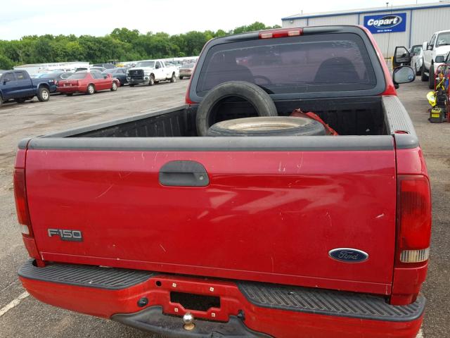 2FTRF17234CA05582 - 2004 FORD F-150 HERI RED photo 6