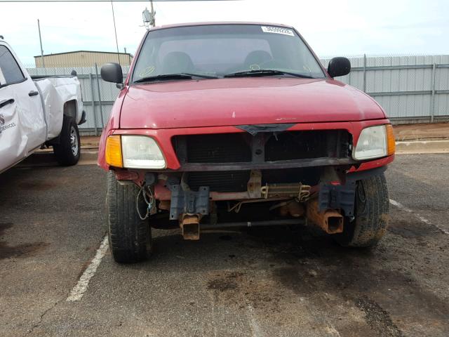 2FTRF17234CA05582 - 2004 FORD F-150 HERI RED photo 9