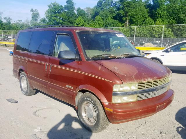 1GNDM19W8WB122810 - 1998 CHEVROLET ASTRO BURGUNDY photo 1