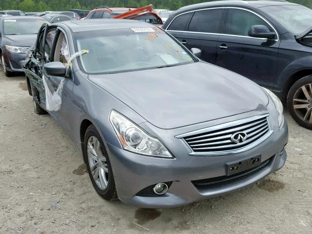 JN1CV6AR7CM976694 - 2012 INFINITI G37 SILVER photo 1