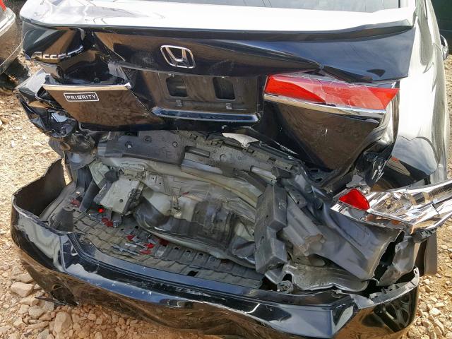 1HGCP2F89CA104052 - 2012 HONDA ACCORD EXL BLACK photo 9