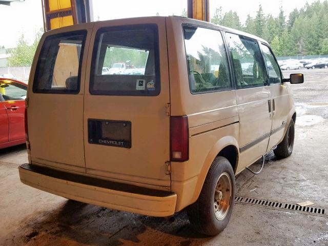 1GNDM15Z9HB141384 - 1987 CHEVROLET ASTRO TAN photo 4