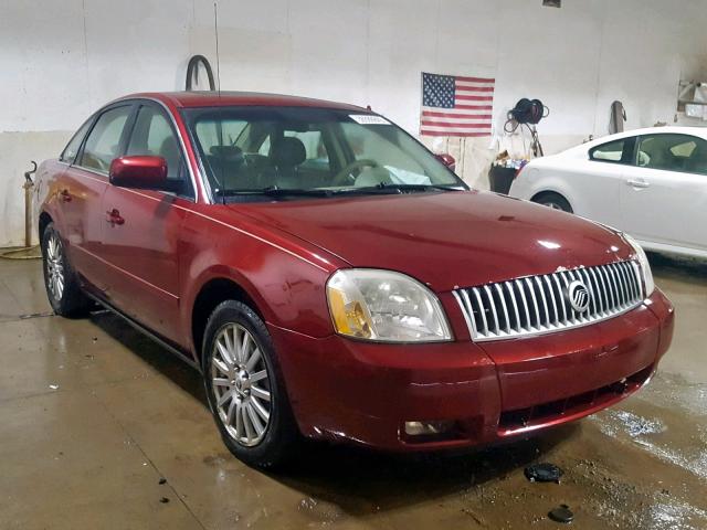 1MEFM43126G608160 - 2006 MERCURY MONTEGO PR 红色 照片 1