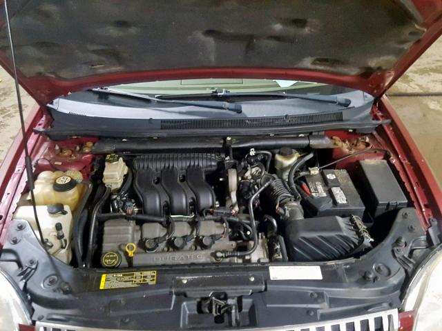1MEFM43126G608160 - 2006 MERCURY MONTEGO PR 红色 照片 7