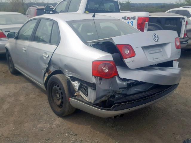 3VWPF71K47M109751 - 2007 VOLKSWAGEN JETTA 2.5 SILVER photo 3