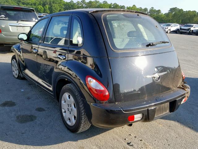 3A4FY48B57T560314 - 2007 CHRYSLER PT CRUISER BLACK photo 3