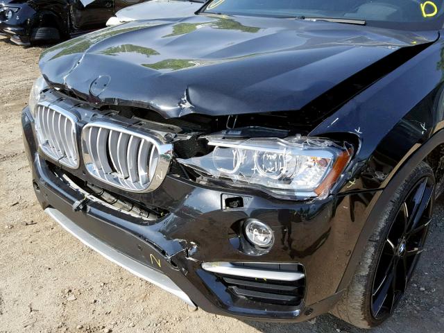 5UXXW3C54J0T81194 - 2018 BMW X4 XDRIVE2 BLACK photo 9