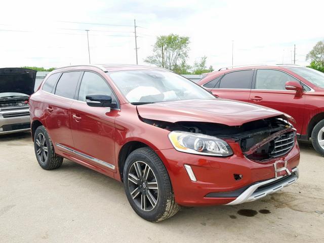 YV440MRR0H2072873 - 2017 VOLVO XC60 T5 RED photo 1