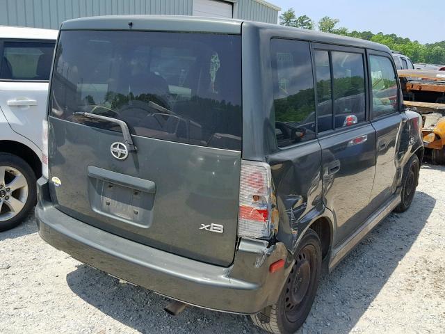 JTLKT324354002489 - 2005 TOYOTA SCION XB 灰色 照片 4
