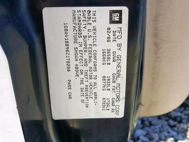 1G8AN12F64Z128462 - 2004 SATURN ION LEVEL WHITE photo 10