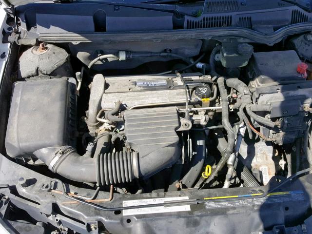 1G8AN12F64Z128462 - 2004 SATURN ION LEVEL WHITE photo 7