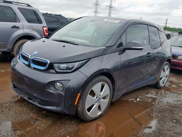 WBY1Z2C55EV285624 - 2014 BMW I3 BEV BLACK photo 2