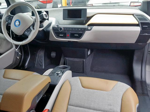 WBY1Z2C55EV285624 - 2014 BMW I3 BEV BLACK photo 9