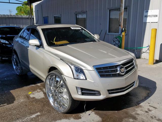 1G6AE5SX1D0140015 - 2013 CADILLAC ATS PREMIU GOLD photo 1