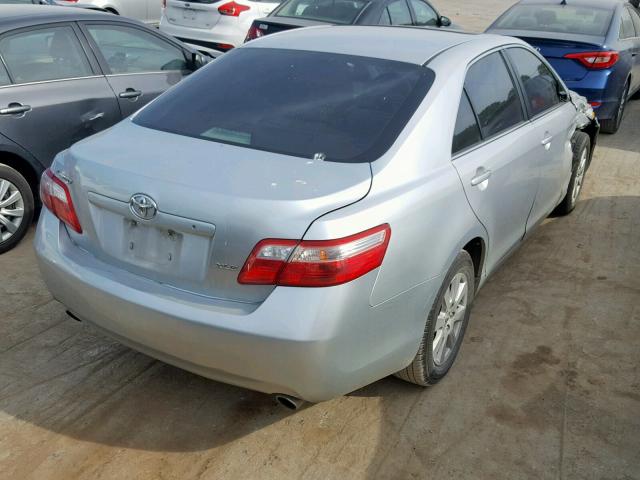 4T1BK46K17U017309 - 2007 TOYOTA CAMRY NEW SILVER photo 4