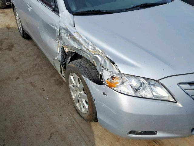 4T1BK46K17U017309 - 2007 TOYOTA CAMRY NEW SILVER photo 9