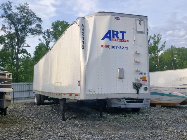 1UYVS253XJ7293110 - 2018 UTILITY TRAILER WHITE photo 1