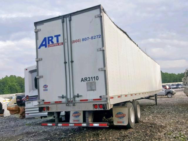 1UYVS253XJ7293110 - 2018 UTILITY TRAILER WHITE photo 6