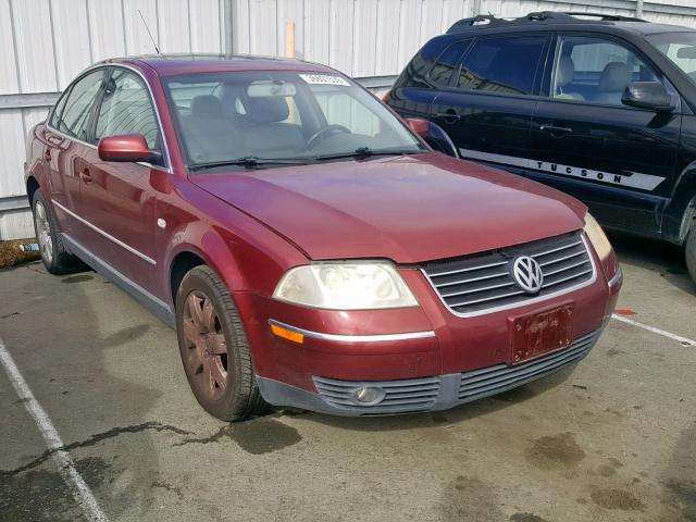 WVWTH63B43P288140 - 2003 VOLKSWAGEN PASSAT GLX 红色 照片 1