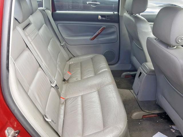 WVWTH63B43P288140 - 2003 VOLKSWAGEN PASSAT GLX 红色 照片 6