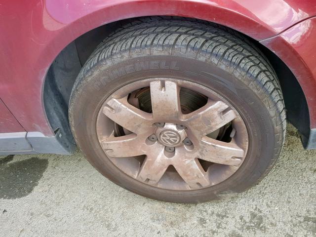 WVWTH63B43P288140 - 2003 VOLKSWAGEN PASSAT GLX RED photo 9