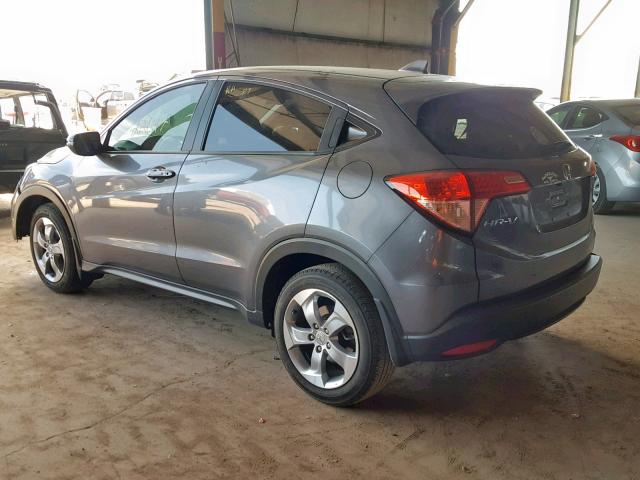 3CZRU5H54HM721854 - 2017 HONDA HR-V EX GRAY photo 3