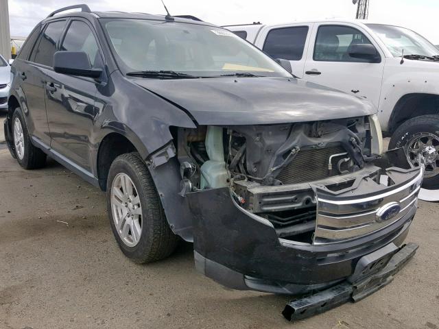 2FMDK36C87BB34340 - 2007 FORD EDGE SE BLACK photo 1