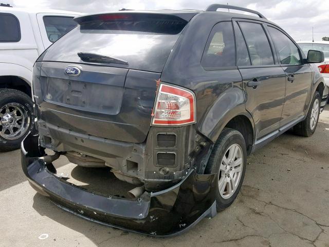 2FMDK36C87BB34340 - 2007 FORD EDGE SE BLACK photo 4